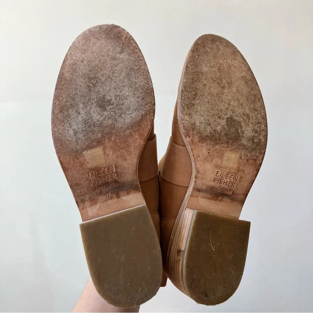 Eileen Fisher | Kay Leather Criss Cross Ankle Boots